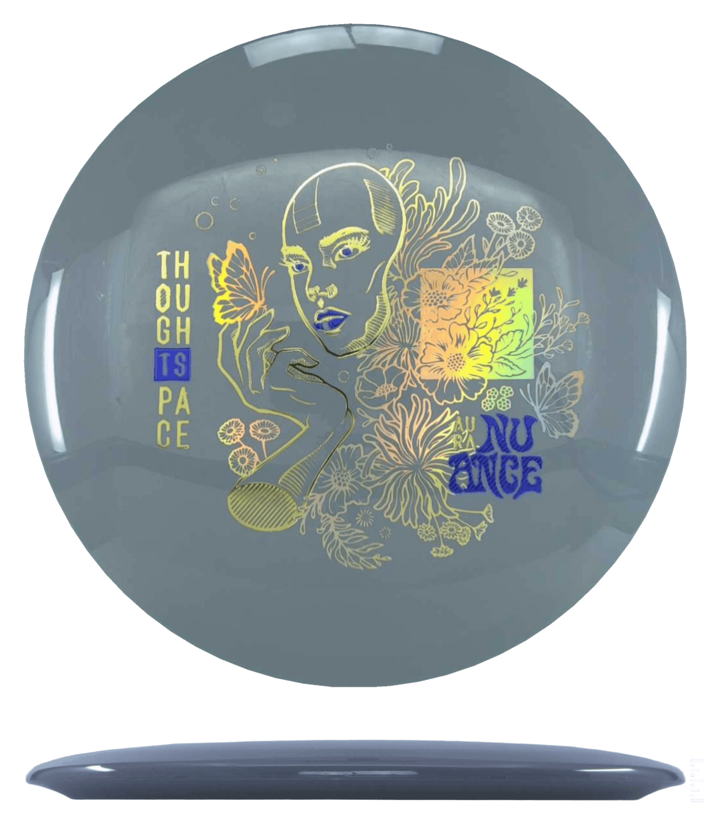 Thought Space Athletics Nuance - Aura / 169g - Gray (Gold Chrome/Gold Foil)