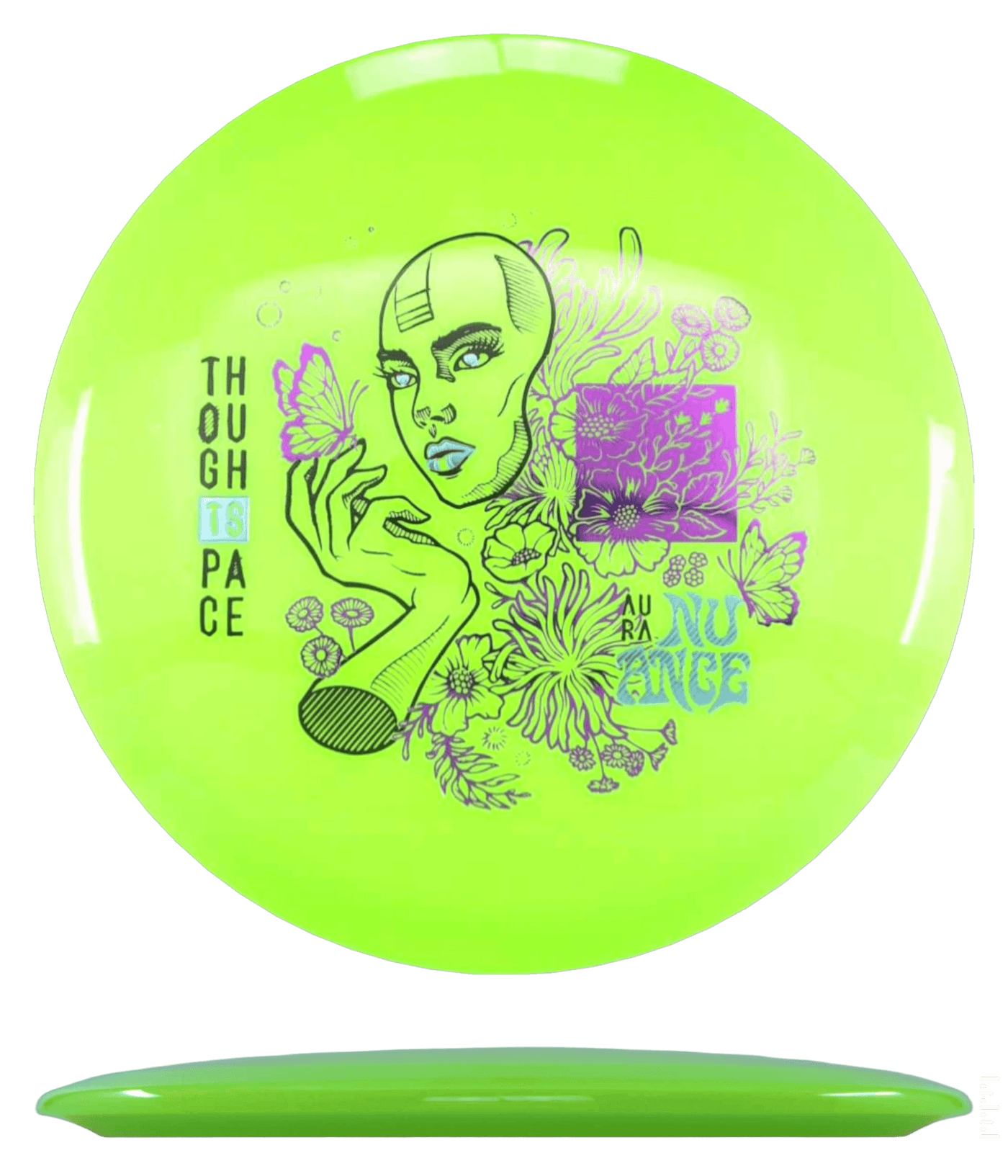 Thought Space Athletics Nuance - Aura / 172g - Chartreuse (Black/Magenta Foil)
