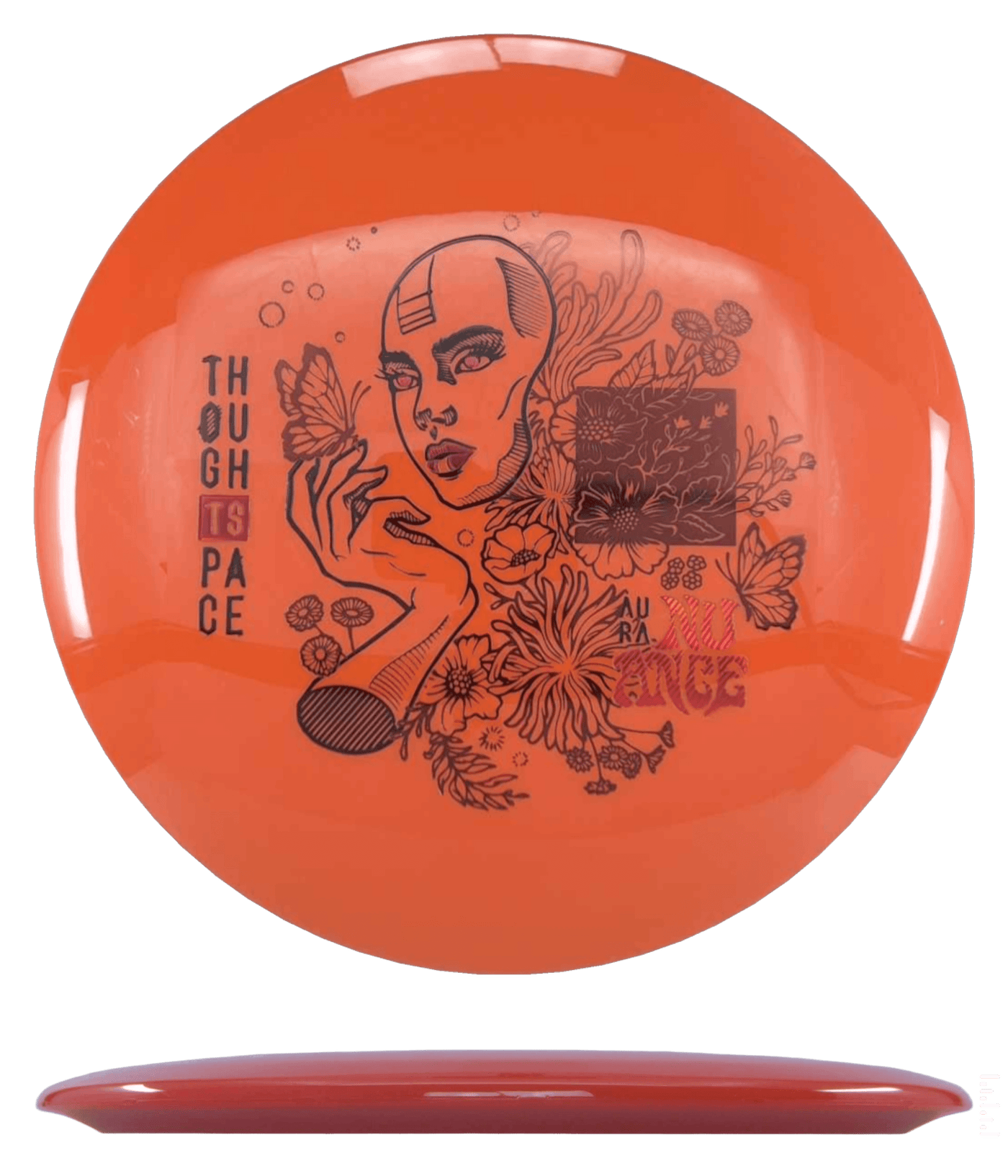 Thought Space Athletics Nuance - Aura / 175g - Red Orange (Black/Crimson Foil)