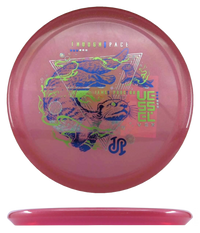 Thought Space Athletics Vessel - Vex / 174g - Red-ish Pink (Yellow Green/Blue Foil)
