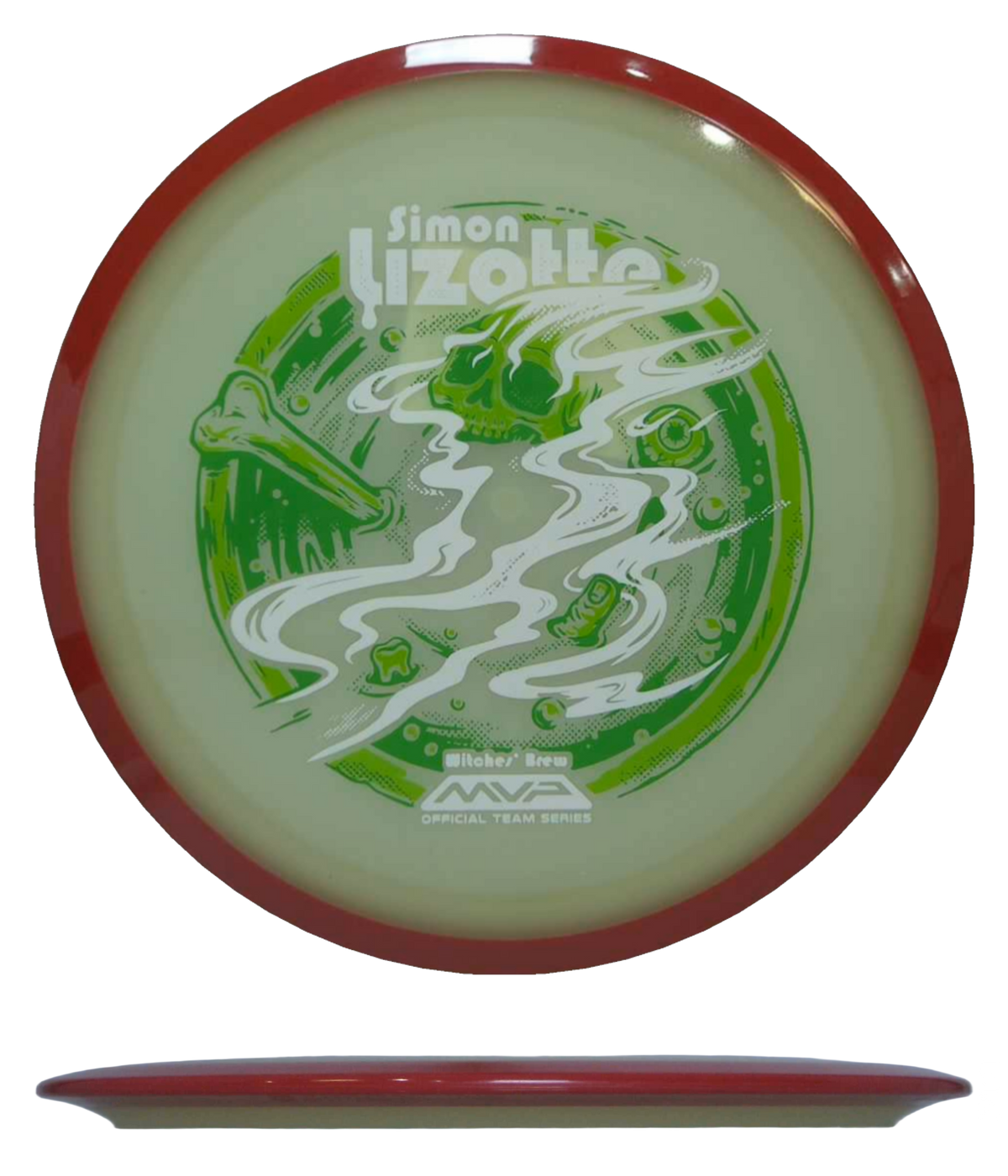 Axiom Aspect - Eclipse / 171g - Glow w/ Red Rim (Simon Lizotte Halloween Series) - Skyline Disc Golf