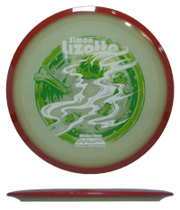 Axiom Aspect - Eclipse / 171g - Glow w/ Red Rim (Simon Lizotte Halloween Series) - Skyline Disc Golf