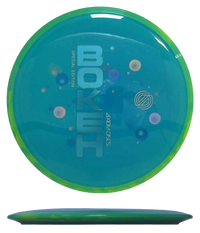 Axiom Bokeh - Neutron / 175g - Mint w/ Lemon Lime Marble Rim (Special Edition) - Skyline Disc Golf