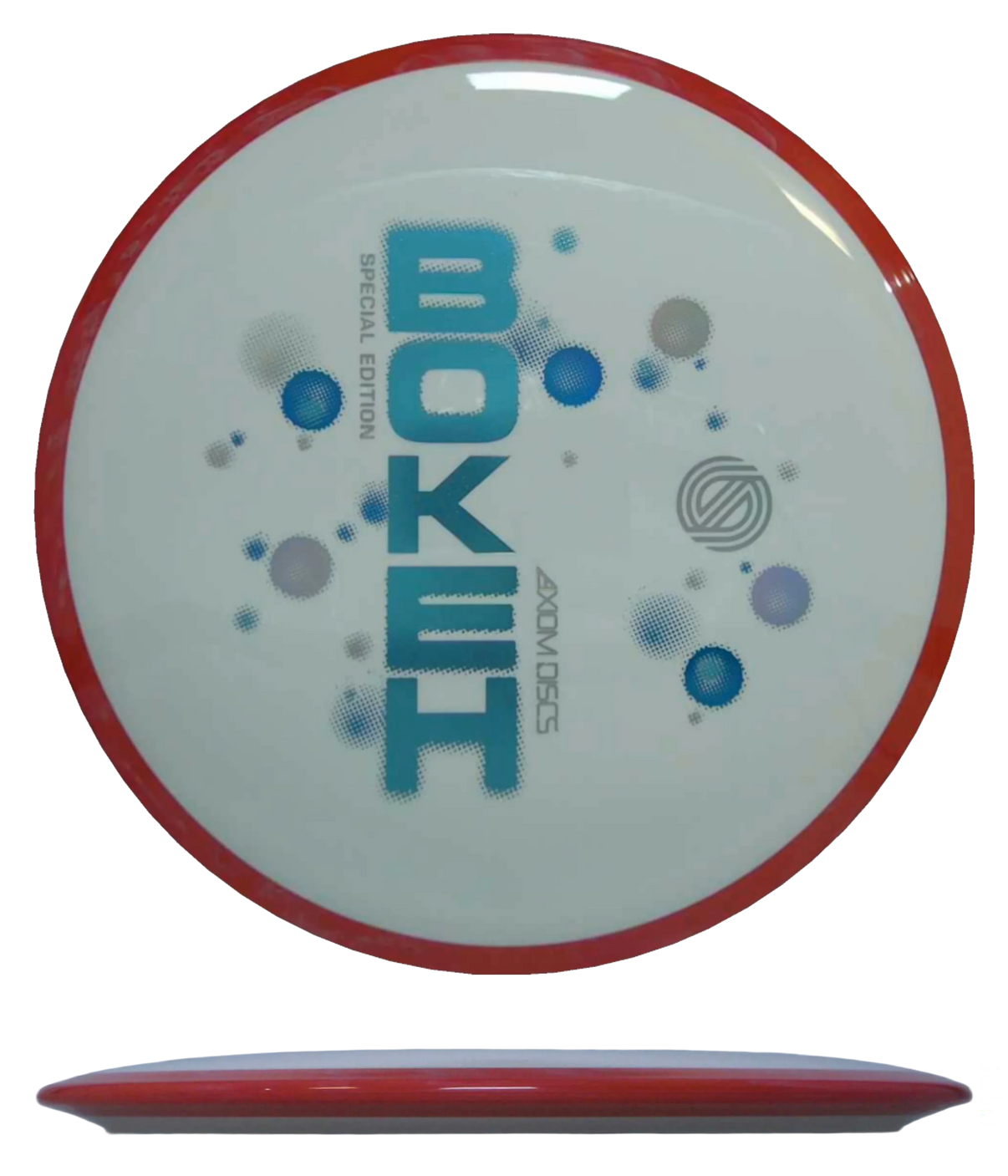 Axiom Bokeh - Neutron / 175g - White w/ Red Rim (Special Edition) - Skyline Disc Golf