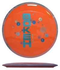 Axiom Bokeh - Neutron / 173g - Orange w/ Pink Marble Rim (Special Edition) - Skyline Disc Golf
