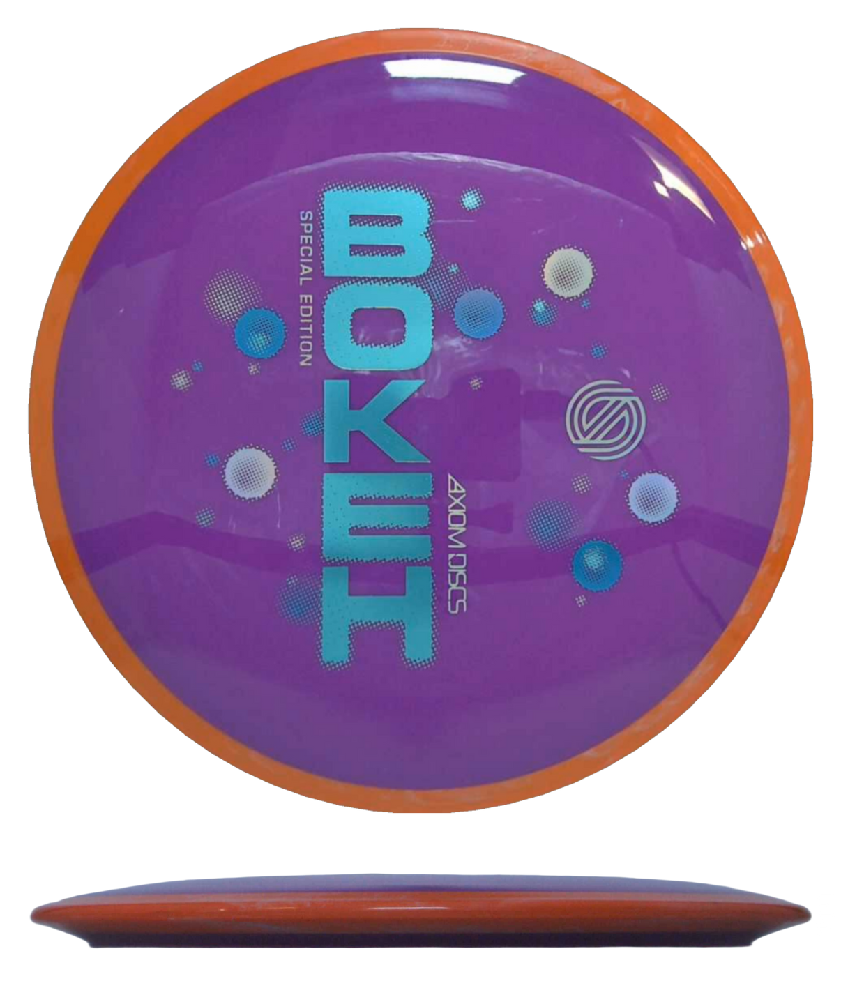 Axiom Bokeh - Neutron / 174g - Purple w/ Orange Rim (Special Edition) - Skyline Disc Golf