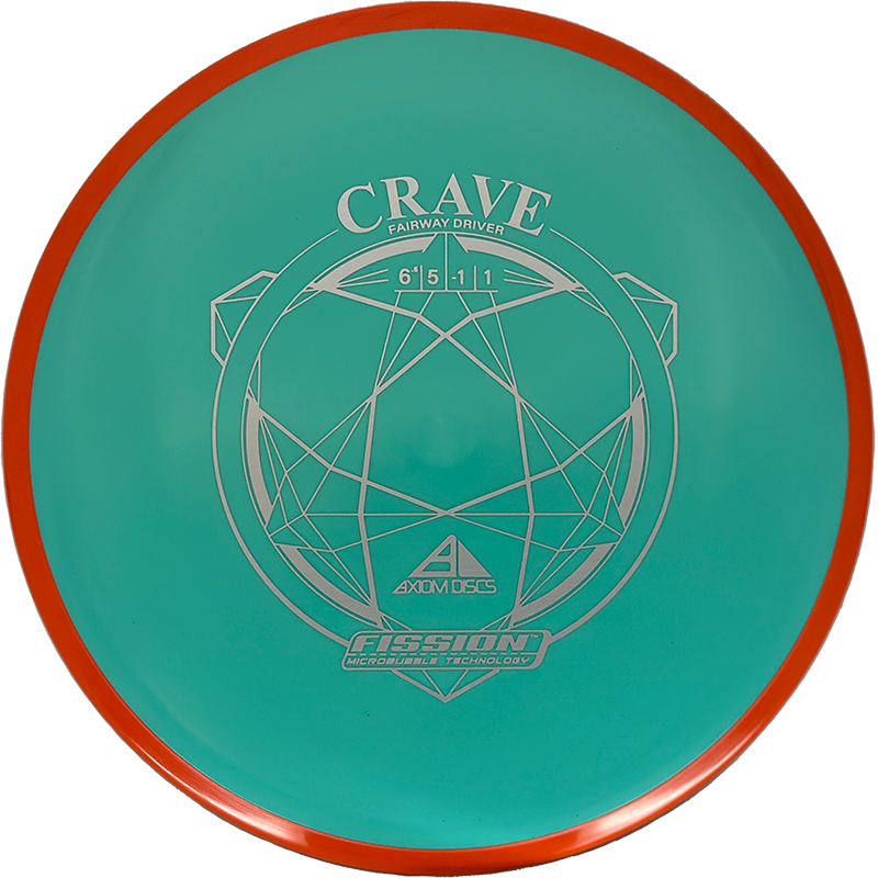 Axiom Crave Axiom Crave - Fission / 149g - Mint w/ Orange Rim (Gray) - Skyline Disc Golf