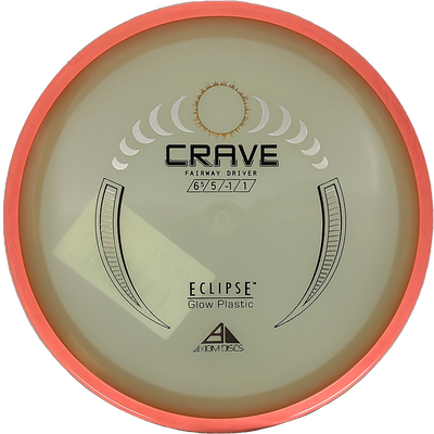 Axiom Crave Axiom Crave - Eclipse / 172g - Glow w/ Peach Rim (Chrome) - Skyline Disc Golf