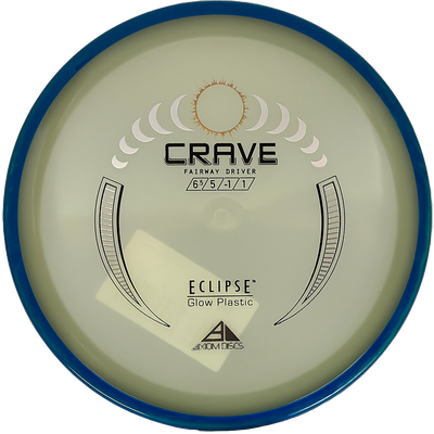 Axiom Crave Axiom Crave - Eclipse / 171g - Glow w/ Blue Rim (Chrome) - Skyline Disc Golf