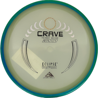 Axiom Crave Axiom Crave - Eclipse / 168g - Glow w/ Blue/Green Rim (Chrome) - Skyline Disc Golf