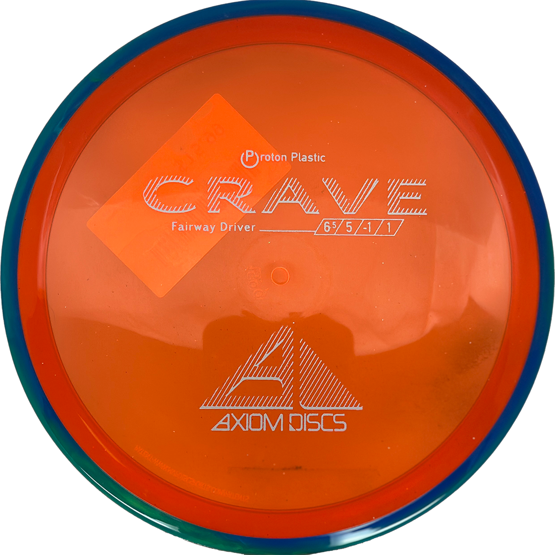 Axiom Crave Axiom Crave - Proton / 159g - Orange w/ Blue Rim (Gray) - Skyline Disc Golf