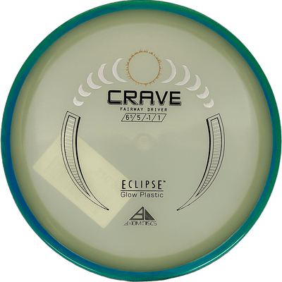 Axiom Crave Axiom Crave - Eclipse / 168g - Glow w/ Blue/Green Rim (Chrome) - Skyline Disc Golf