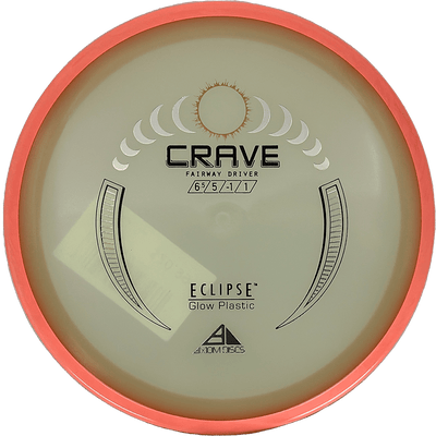 Axiom Crave Axiom Crave - Eclipse / 172g - Glow w/ Peach Rim (Chrome) - Skyline Disc Golf