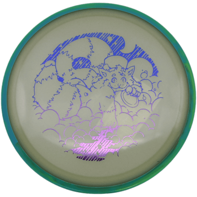 Axiom Crave Axiom Crave - Eclipse / 172g - Glow w/ Seafoam Rim (Blue/Magenta Foil - Skooba's Art Edition) - Skyline Disc Golf