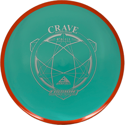 Axiom Crave Axiom Crave - Fission / 149g - Mint w/ Orange Rim (Gray) - Skyline Disc Golf