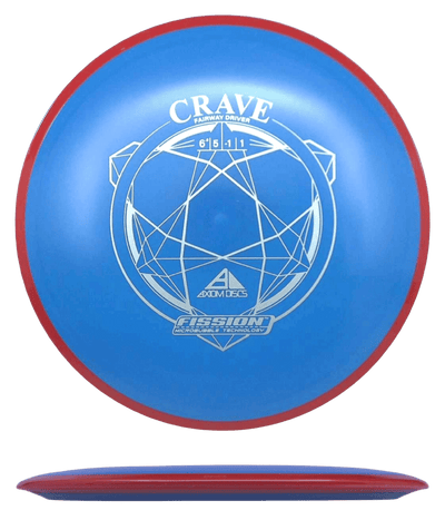 Axiom Crave Axiom Crave - Fission / 160g - Blue w/ Red Rim (Silver) - Skyline Disc Golf