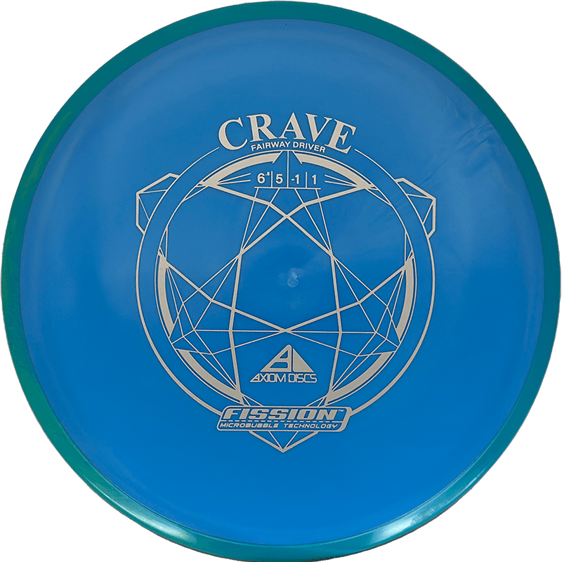 Axiom Crave Axiom Crave - Fission / 163g - Blue w/ Blue Green Rim (Gray) - Skyline Disc Golf