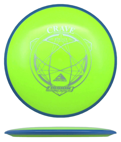 Axiom Crave Axiom Crave - Fission / 164g - Yellow w/ Blue Rim (Silver) - Skyline Disc Golf