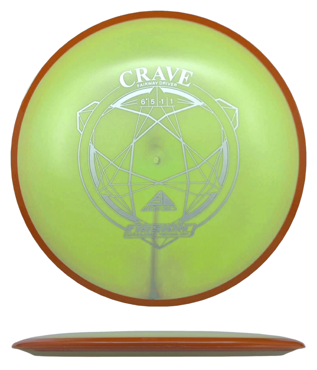 Axiom Crave Axiom Crave - Fission / 169g - Peach Blue w/ Orange Rim (Silver) - Skyline Disc Golf