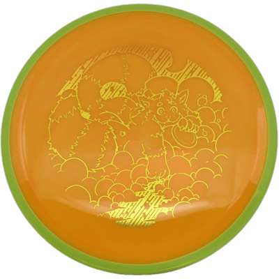 Axiom Crave - Neutron / 174g - Tang w/ Chartreuse Rim (Yellow Foil - Skooba's Art Edition)