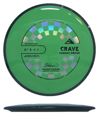 Axiom Crave - Neutron / 173g - Green w/ Charcoal Rim (Black/Chrome) - Skyline Disc Golf