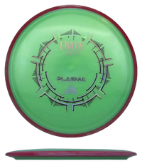 Axiom Crave - Plasma / 169g - Green w/ Red Orange Rim (Chrome) - Skyline Disc Golf