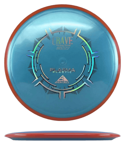 Axiom Crave Axiom Crave - Plasma / 161g - Blue w/ Orange Rim (Chrome) - Skyline Disc Golf