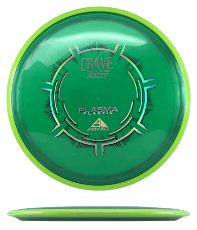 Axiom Crave Axiom Crave - Plasma / 166g - Green w/ Chartreuse Rim (Chrome) - Skyline Disc Golf