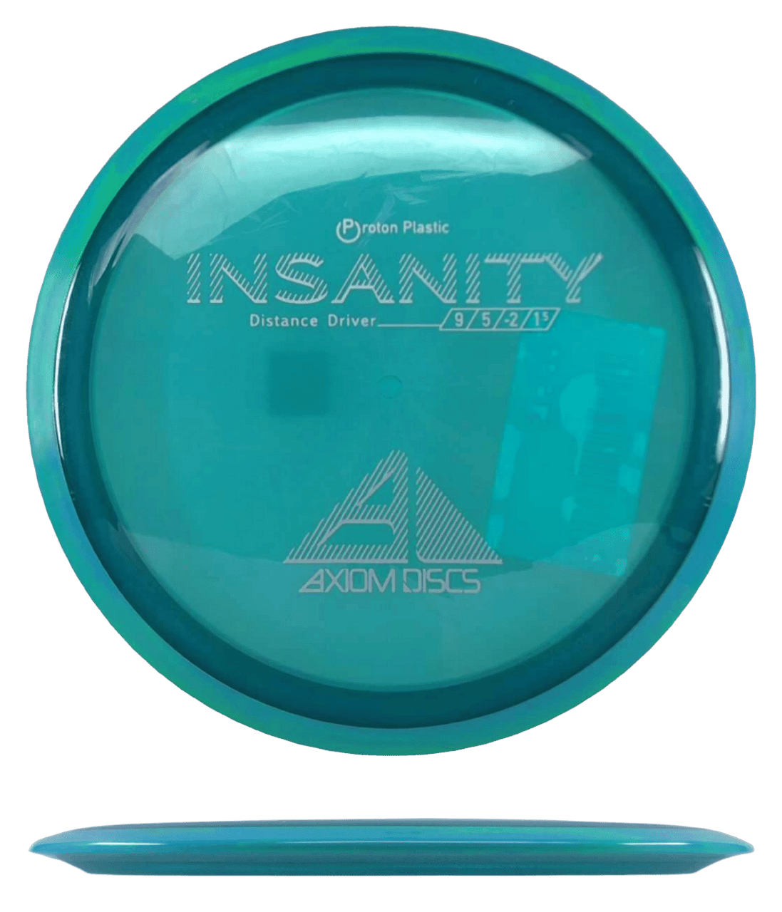 Axiom Crave Axiom Crave - Proton / 155g - Blue Green w/ Blue Green Marble Rim (White) - Skyline Disc Golf