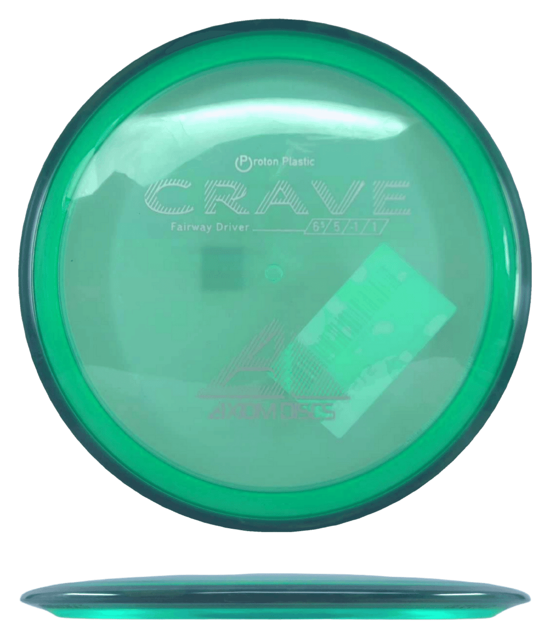 Axiom Crave Axiom Crave - Proton / 168g - Green w/ Blue Green Rim (White) - Skyline Disc Golf