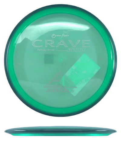 Axiom Crave Axiom Crave - Proton / 168g - Green w/ Blue Green Rim (White) - Skyline Disc Golf