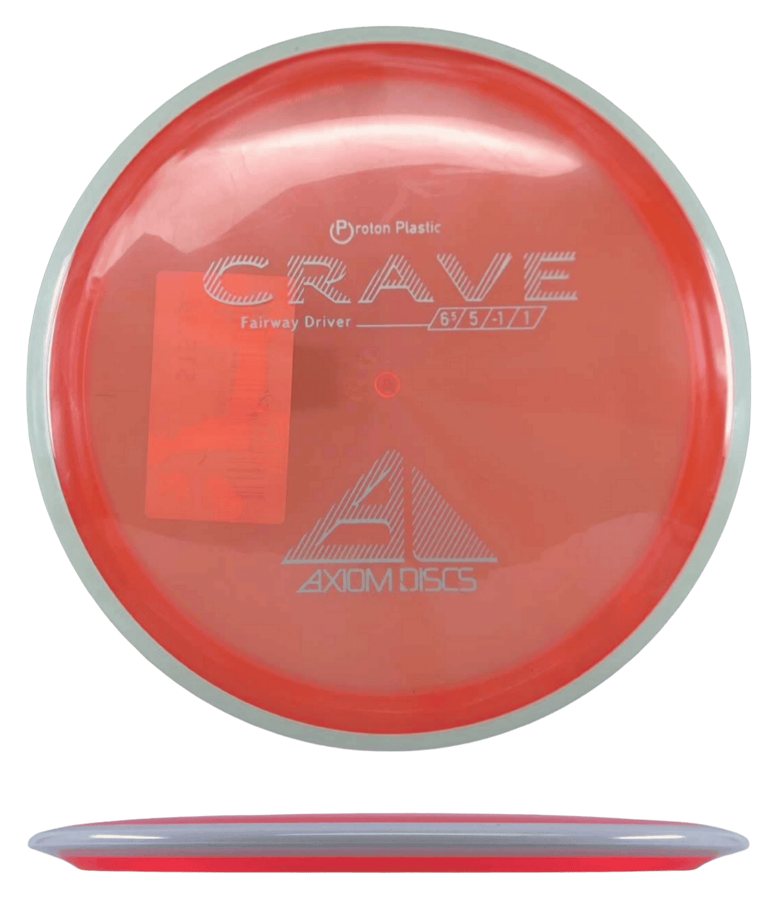 Axiom Crave Axiom Crave - Proton / 173g - Hot Orange w/ White Rim (White) - Skyline Disc Golf