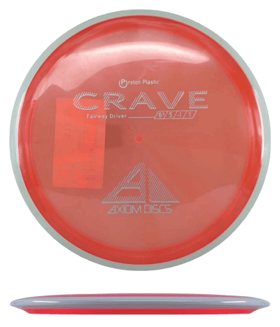 Axiom Crave Axiom Crave - Proton / 173g - Hot Orange w/ White Rim (White) - Skyline Disc Golf