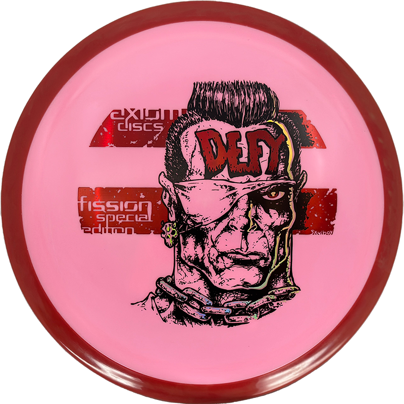 Axiom Defy Axiom Defy - Fission - Special Edition / 162g - Pink w/ Red Rim (Special Edition) - Skyline Disc Golf