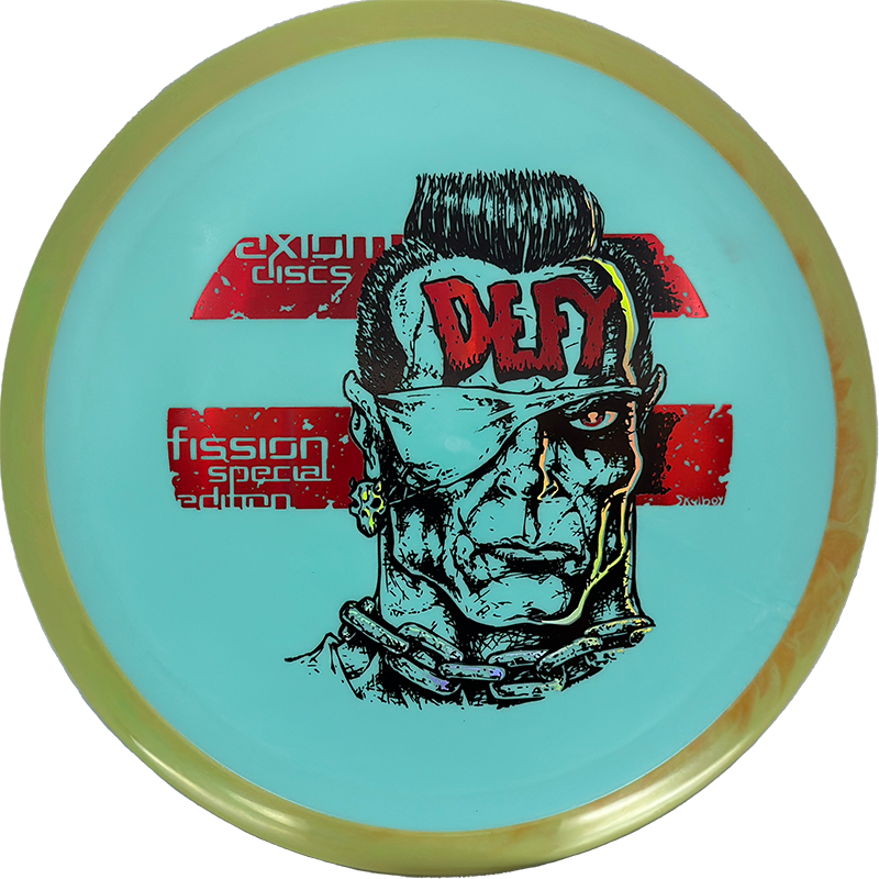 Axiom Defy Axiom Defy - Fission - Special Edition / 174g - Mint w/ Honey Mustard Rim (Special Edition) - Skyline Disc Golf