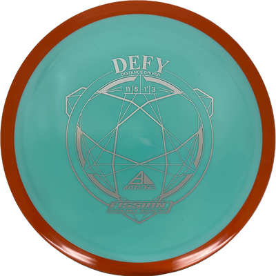 Axiom Defy Axiom Defy - Fission / 161g - Mint w/ Red Orange Rim (Gray) - Skyline Disc Golf