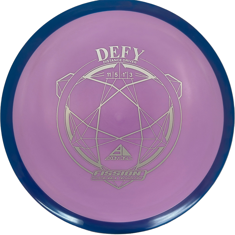 Axiom Defy Axiom Defy - Fission / 157g - Lavender w/ Blue Rim (Gray) - Skyline Disc Golf