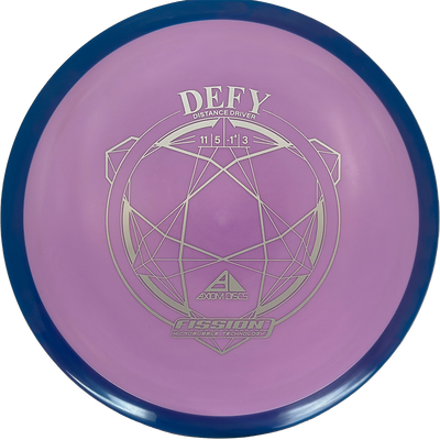 Axiom Defy Axiom Defy - Fission / 157g - Lavender w/ Blue Rim (Gray) - Skyline Disc Golf