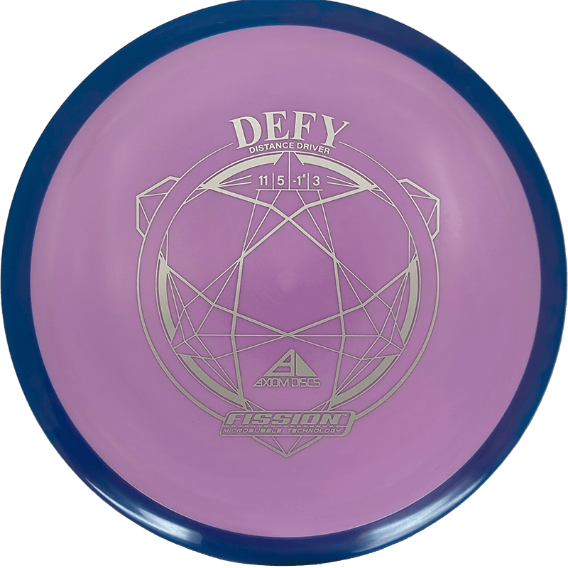 Axiom Defy Axiom Defy - Fission / 157g - Lavender w/ Blue Rim (Gray) - Skyline Disc Golf