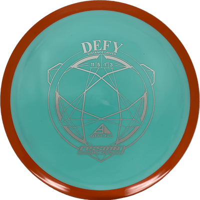 Axiom Defy Axiom Defy - Fission / 161g - Mint w/ Red Orange Rim (Gray) - Skyline Disc Golf