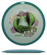Axiom Delirium - Fission - OTB Open Edition / 174g - White w/ Teal Rim (OTB Open Edition) - Skyline Disc Golf