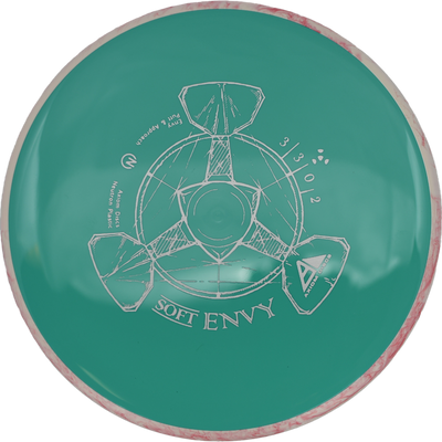 Axiom Envy Axiom Envy - Soft Neutron / 173g - Mint w/ Mauve Marble Rim (Gray) - Skyline Disc Golf