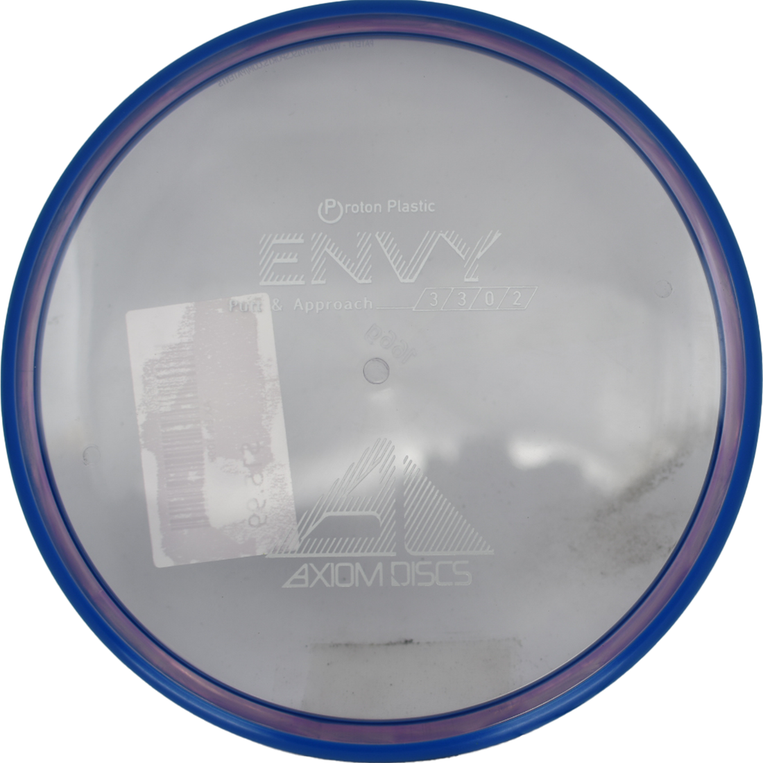 Axiom Envy Axiom Envy - Proton / 166g - Soft Smoke w/ Blue Rim (Gray) - Skyline Disc Golf