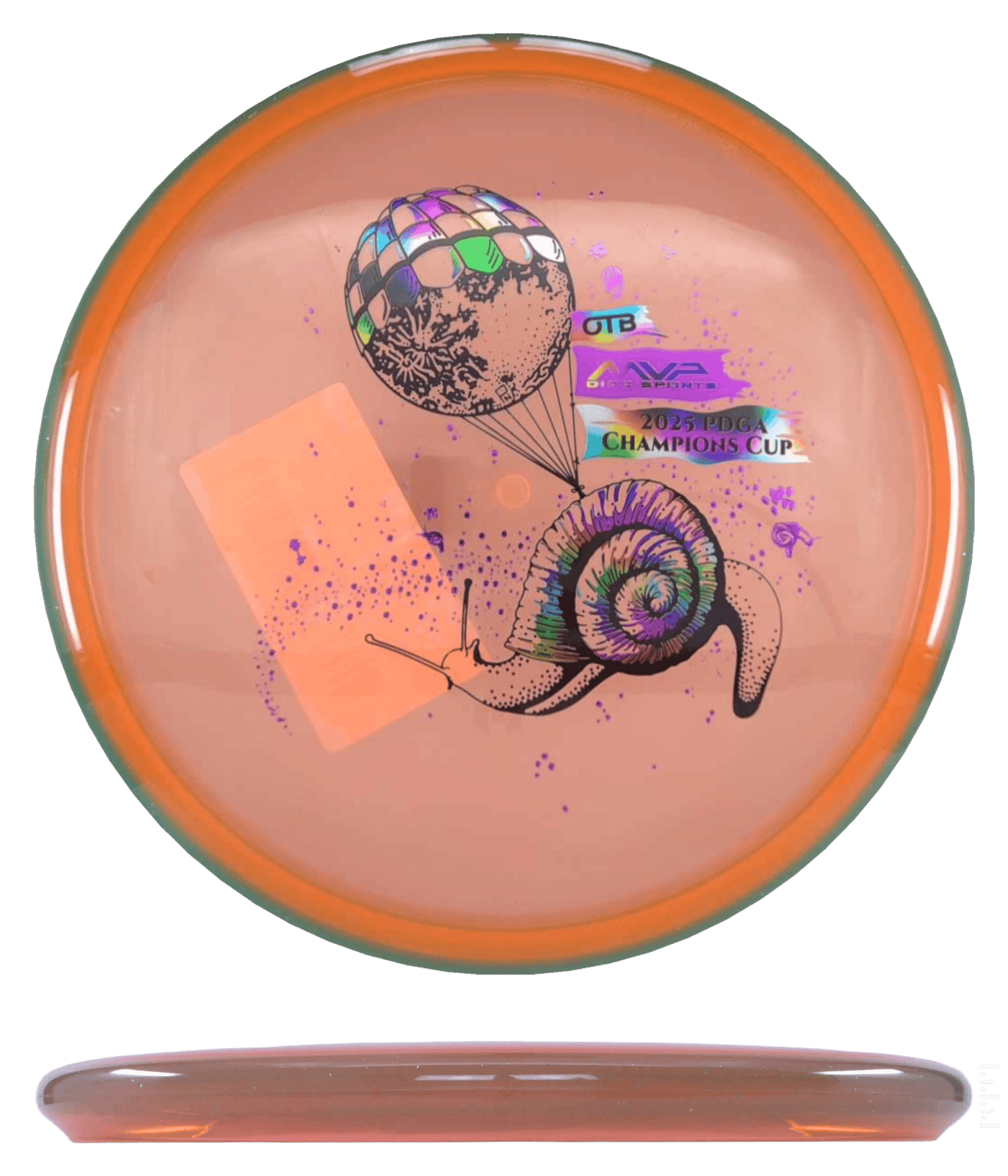 Axiom Envy - Prism Proton Soft / 173g - Red-ish Pink w/ Orange Rim (OTB Champions Cup)