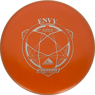 Axiom Envy - Fission / 162g - Orange w/ Orange Rim (Silver)