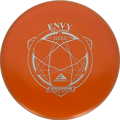 Axiom Envy Axiom Envy - Fission / 162g - Orange w/ Orange Rim (Silver) - Skyline Disc Golf