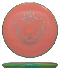 Axiom Envy - Fission / 163g - Hot Melon w/ Green Rim (Silver) - Skyline Disc Golf
