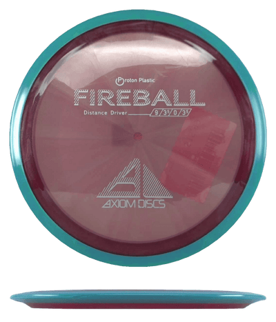 Axiom Fireball Axiom Fireball - Proton / 170g - Red w/ Blue Green Rim (White) - Skyline Disc Golf