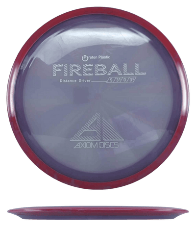 Axiom Fireball Axiom Fireball - Proton / 170g - Violet w/ Red/Magenta Marble Rim (White) - Skyline Disc Golf