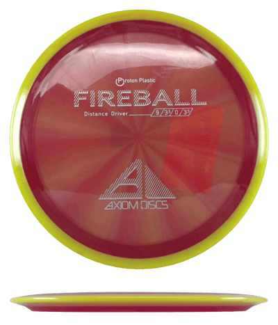 Axiom Fireball Axiom Fireball - Proton / 159g - Red w/ Goldenrod Rim (White) - Skyline Disc Golf